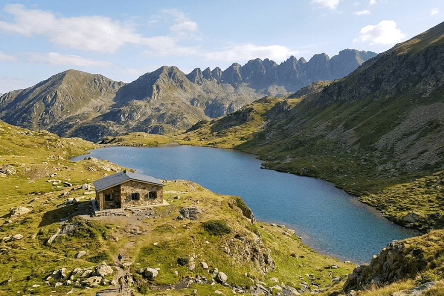 Ruta al estany de Cabana Sorda en Andorra