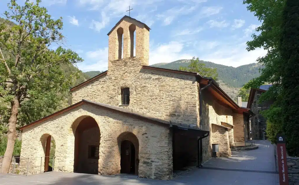 antigua iglesia Meritxell