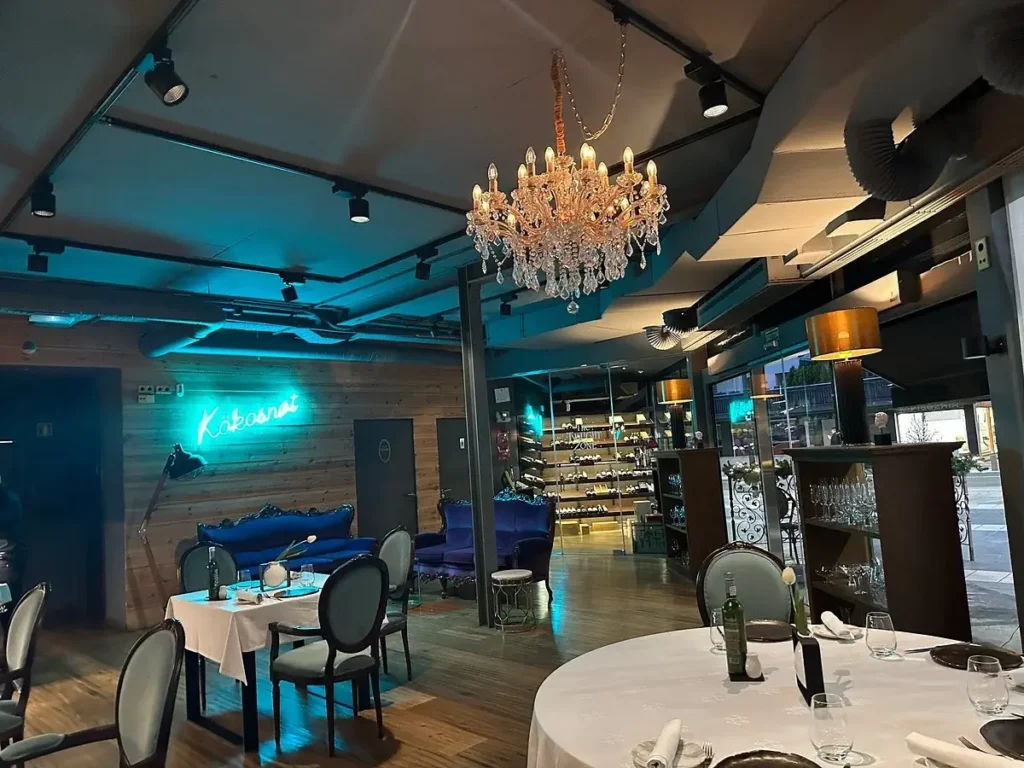 sala del restaurante kokosnot en andorra