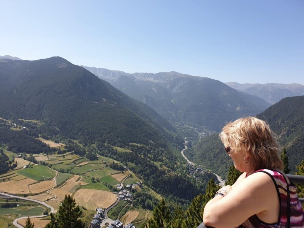 Vistas desde el mirador del quer