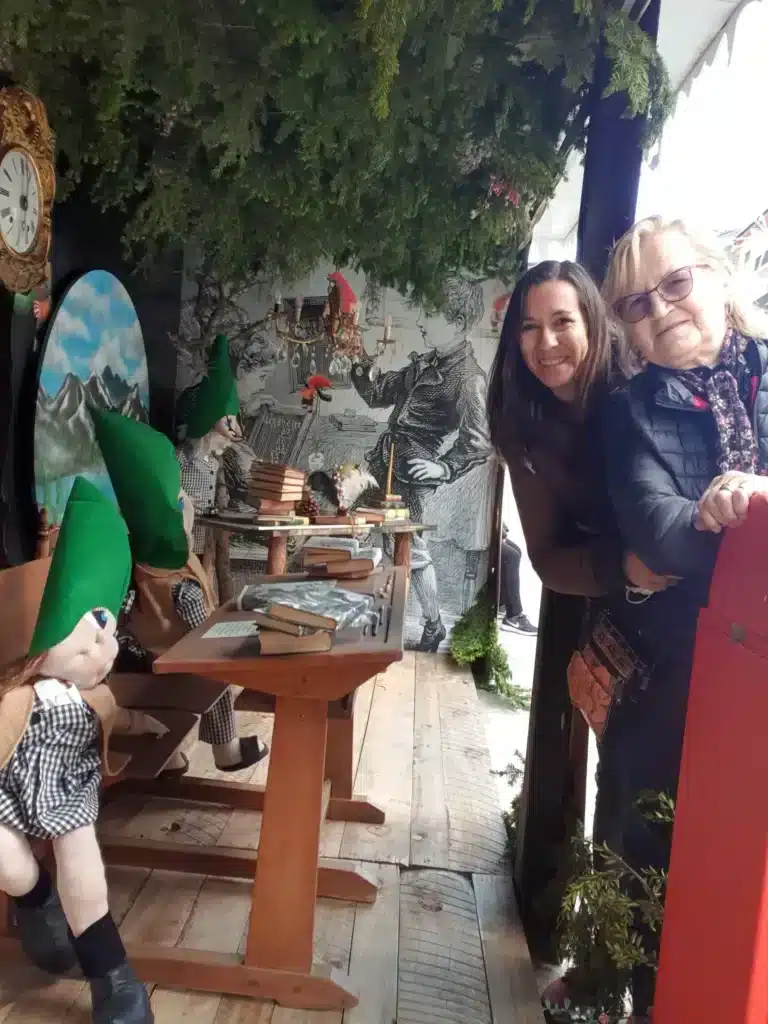 Fotos de andorra en navidad, casa de elfos para hacerse selfies