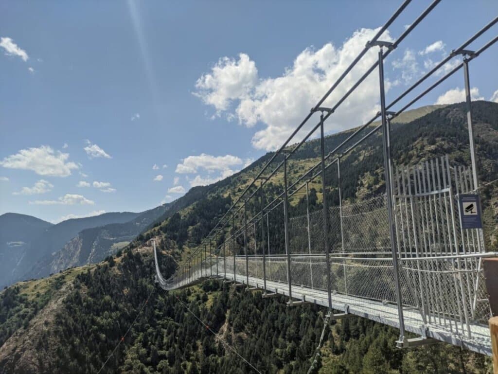 Pont Tibeta Canillo, Andorra