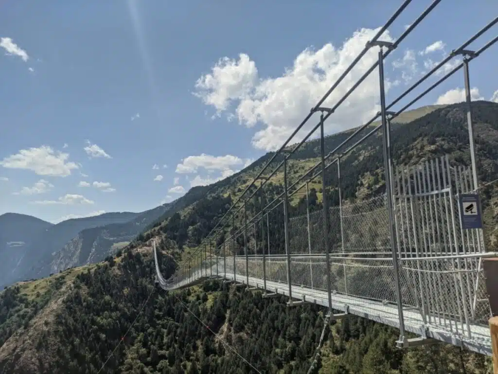 Pont Tibeta Canillo, Andorra