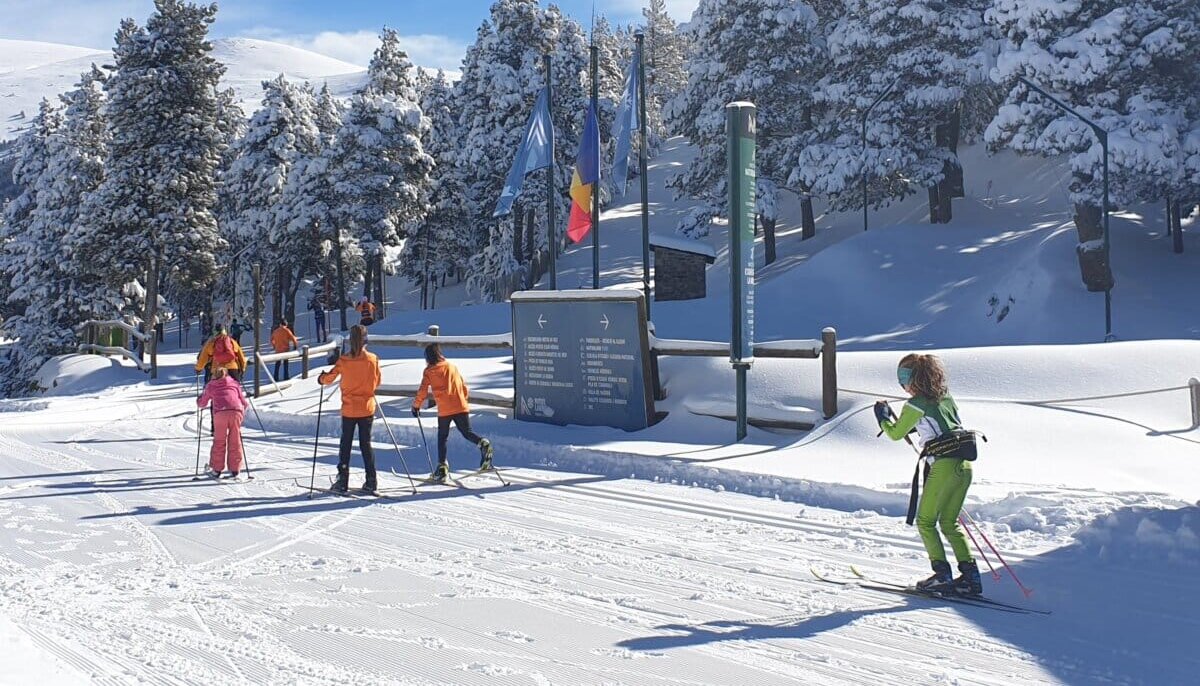 Unica estación de esquí en fondo en Andorra