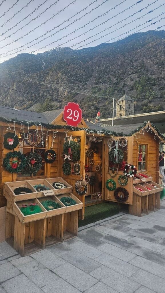 Casetas del poble de Nadal de Andorra la vella
