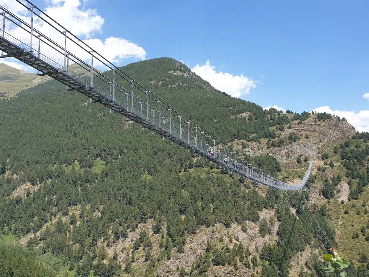 Puente tibetano de Canillo, Andorra