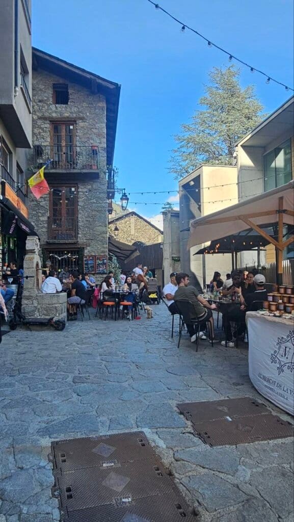 Pubs en el barrio antiguo de Andorra la vella